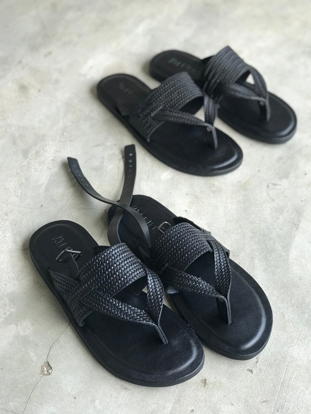 ALEX sandales spartiates en cuir
