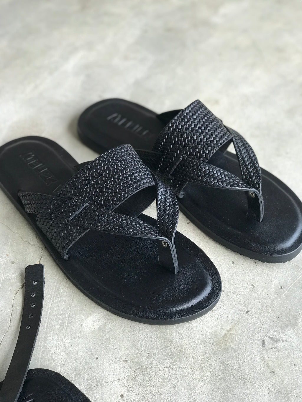 ALEX sandales spartiates en cuir