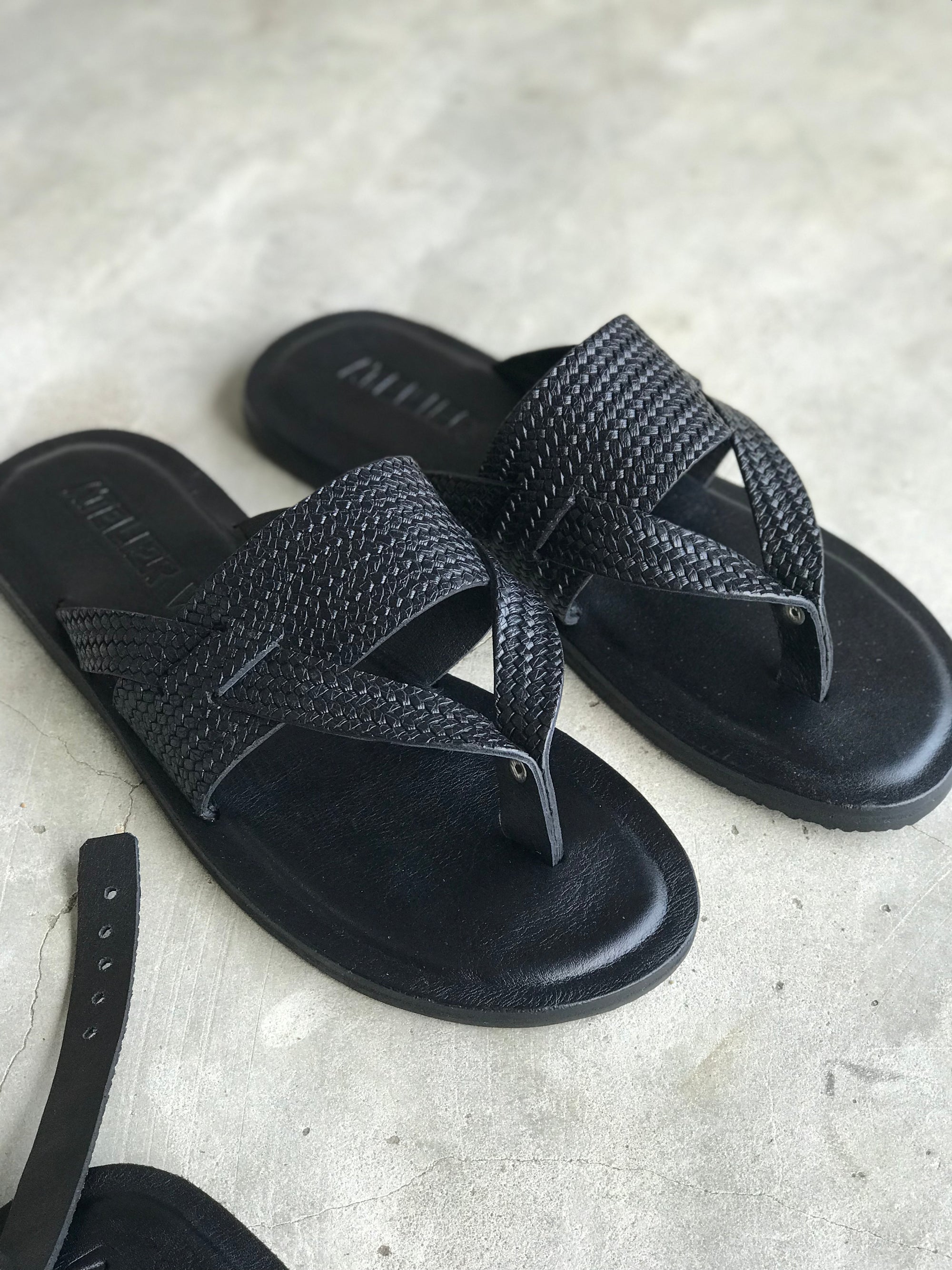 ALEX sandales spartiates en cuir