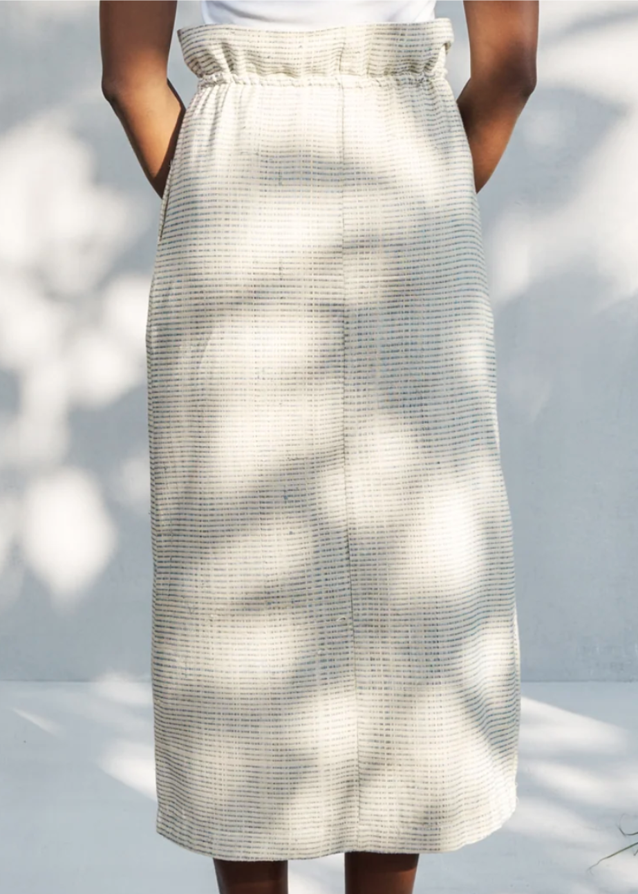 JUPE MIDI EN COTON MATHILDE
