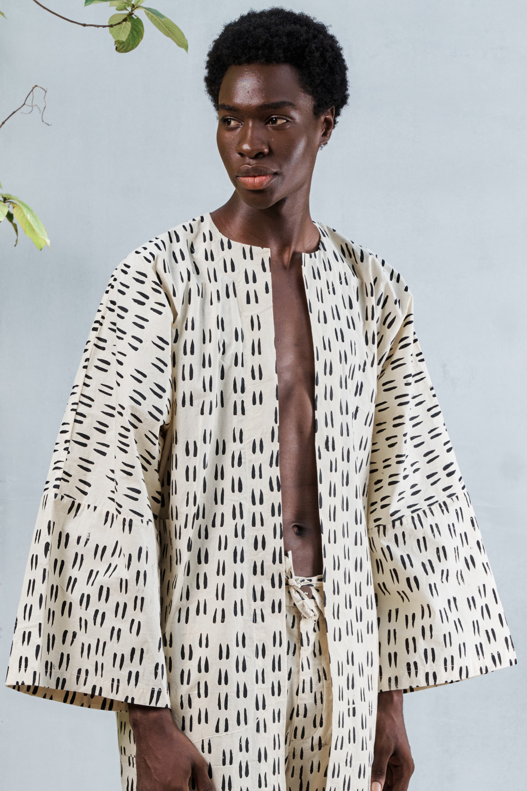 KIMONO MAXI THE ONE WHO LAUGH