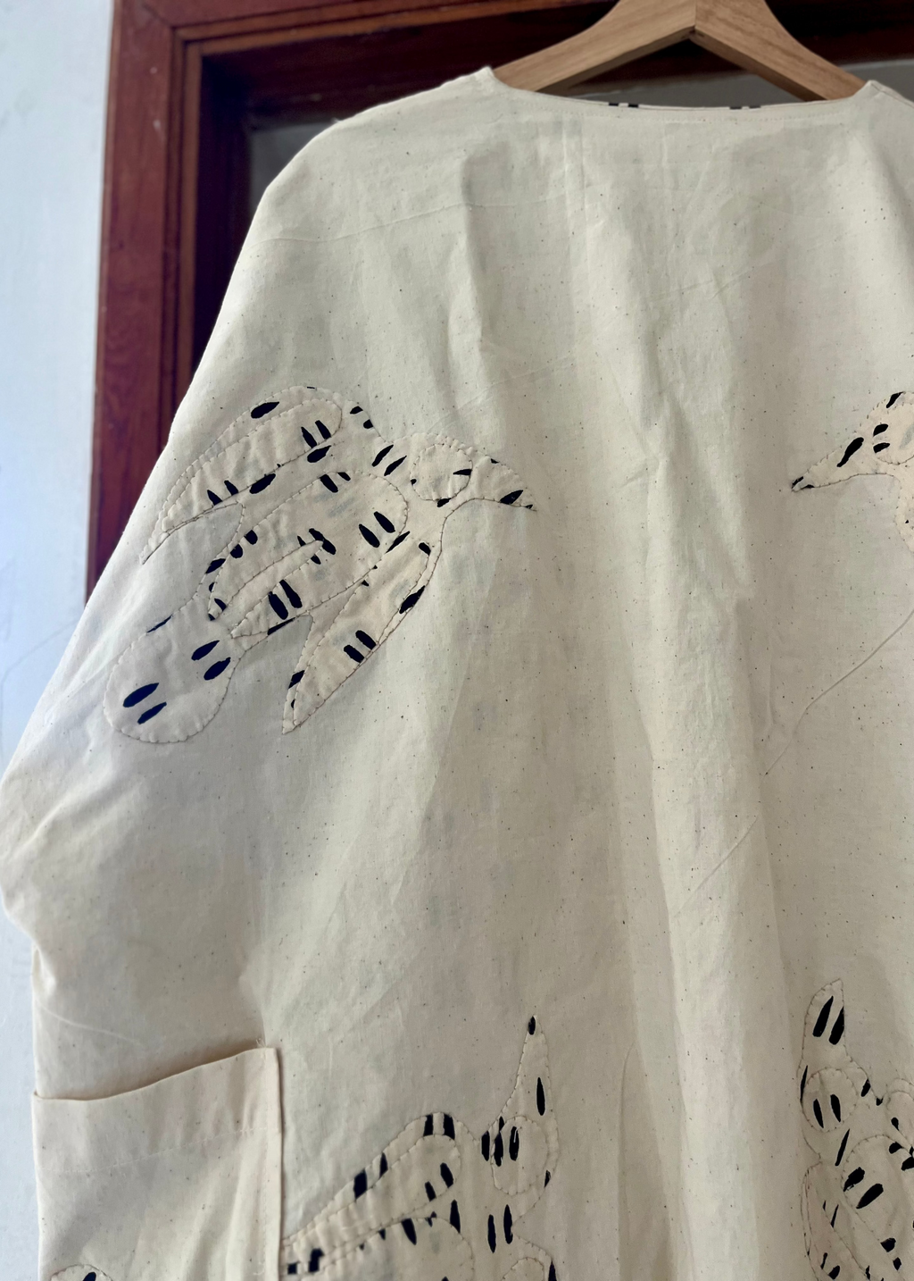 KIMONO MAXI THE ONE WHO LAUGH version recto/verso