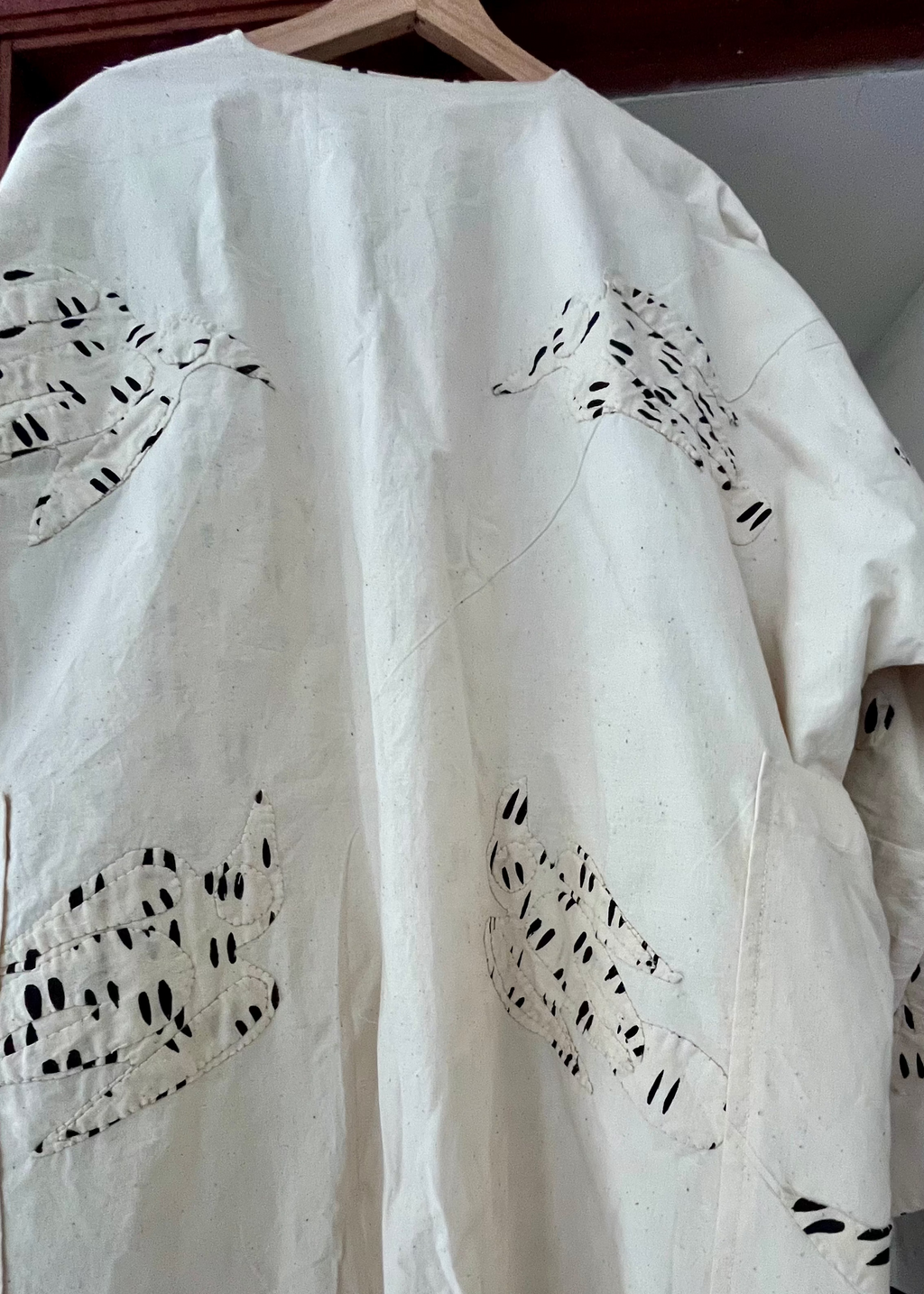 KIMONO MAXI THE ONE WHO LAUGH version recto/verso