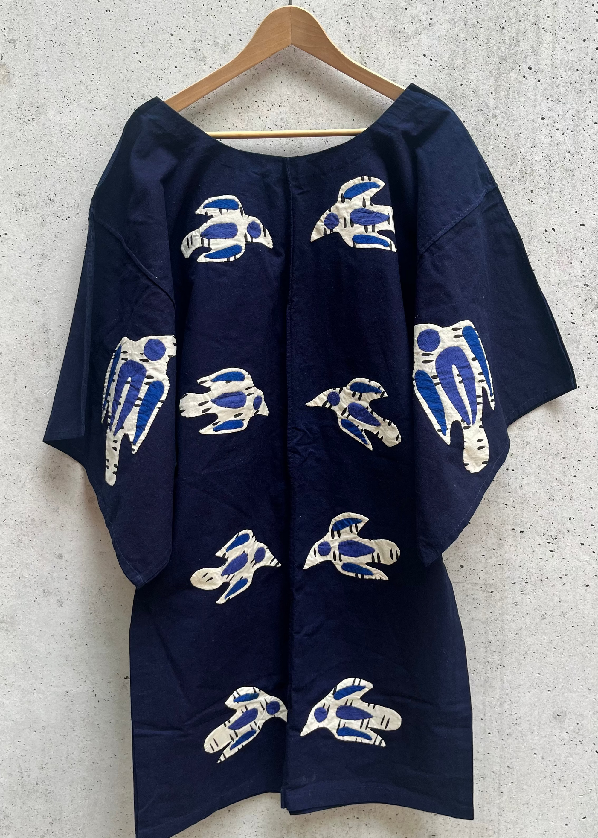 ROBE SARAH "BIRDS" midi