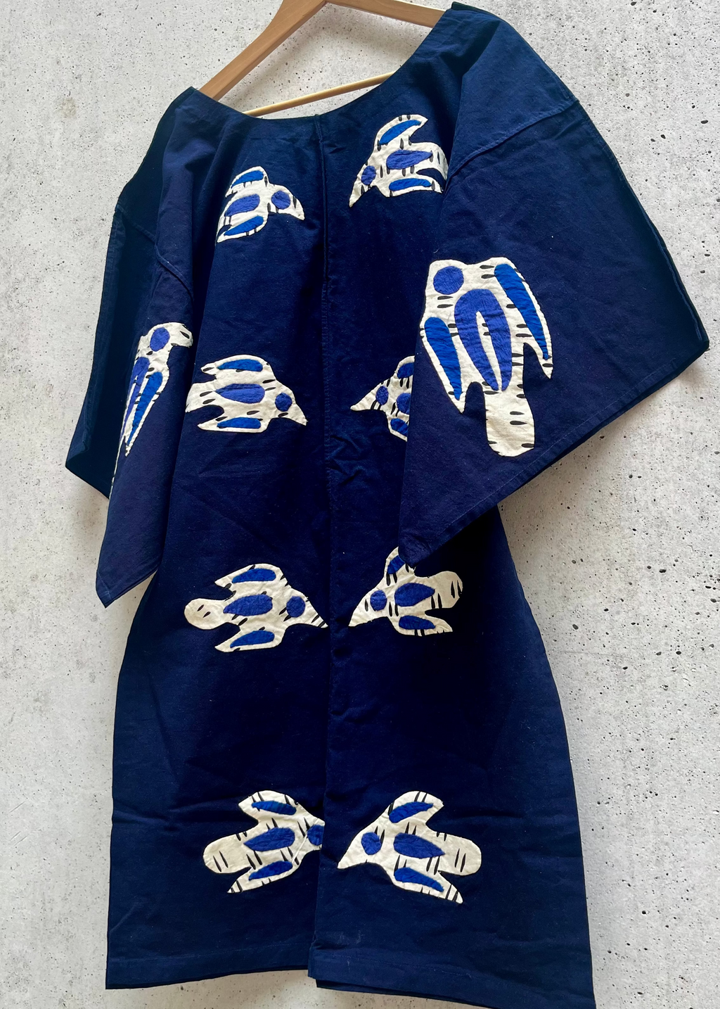 SARAH MAXI "BIRDS" DRESS 