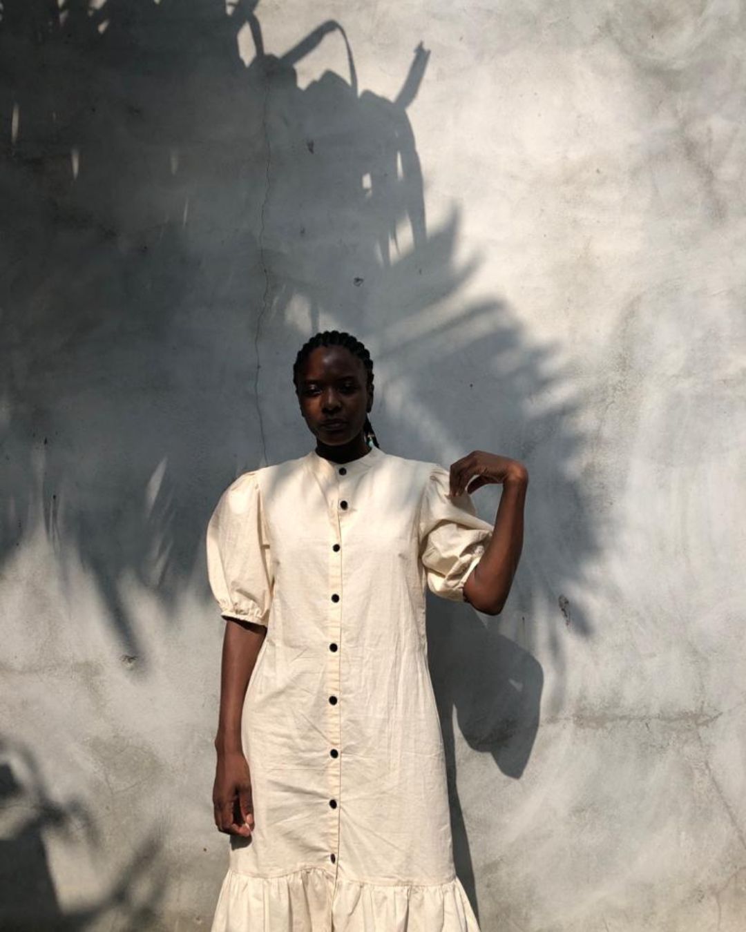 Robe maxi en coton HENRIETTE